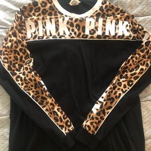 Pink Cheetah print long sleeve